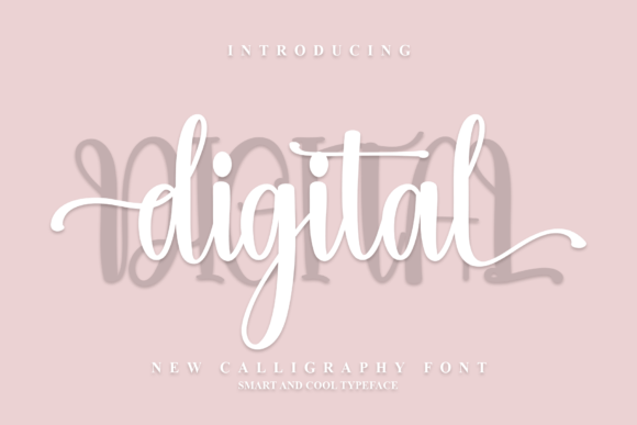 Digital Font - Featured Image