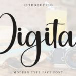 Digital Font - Featured Image
