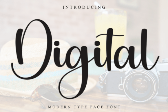Digital Font - Featured Image