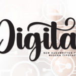 Digital Font - Featured Image