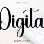 Digital Font - Featured Image