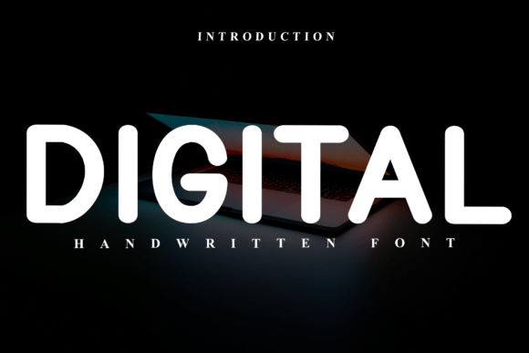 Digital Font - Featured Image