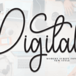 Digital Font - Featured Image