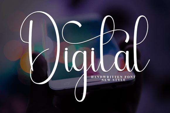 Digital Font - Featured Image