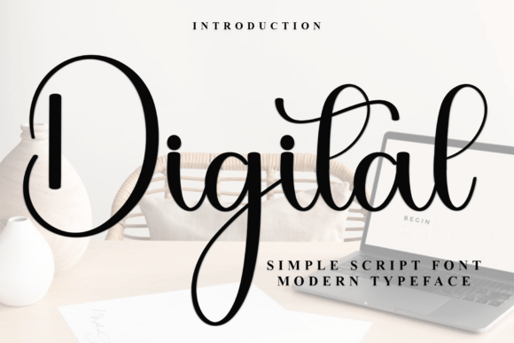 Digital Font - Featured Image