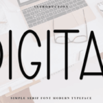 Digital Font - Featured Image