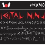 Digital Ninja Font - Featured Image