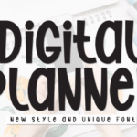 Digital Planner Font - Featured Image