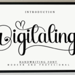 Digitaling Font - Featured Image