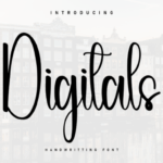 Digitals Font - Featured Image