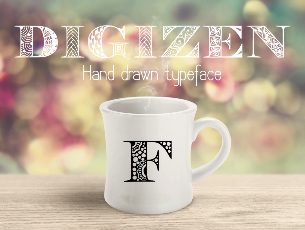 Digizen Font - Featured Image