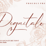 Dignitale Font - Featured Image