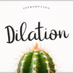 Dilation Font - Featured Image