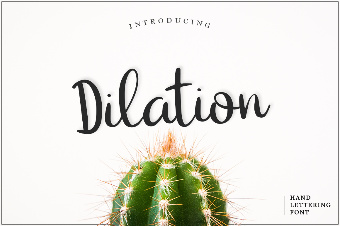 Dilation Font - Featured Image