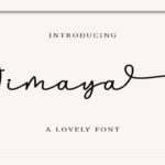 Dimaya Font - Featured Image