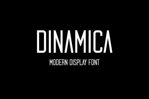 Dinamica Font - Featured Image