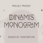 Dinamis Monogram Font - Featured Image