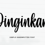 Dinginkan Font - Featured Image