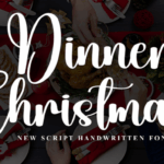 Dinner Christmas Font - Featured Image