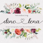 Dino Lena Font - Featured Image