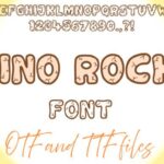 Dino Rock Font - Featured Image