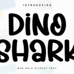 Dino Shark Font - Featured Image