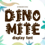 Dinomite Font - Featured Image
