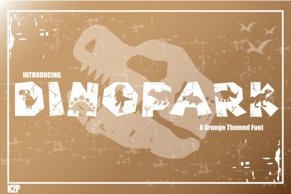 Dinopark Font - Featured Image