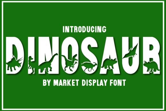 Dinosaur Font - Featured Image