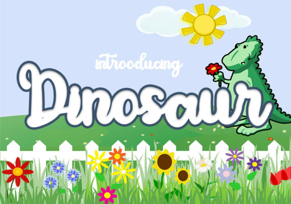 Dinosaur Font - Featured Image