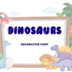 Dinosaurs Font - Featured Image