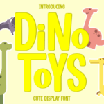 Dinotoys Font - Featured Image