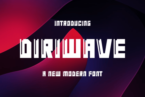 Diriwave Font - Featured Image