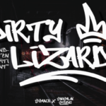 Dirty Lizard Graffiti Font - Featured Image