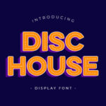 Disc House Font - Featured Image