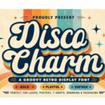 Disco Charm Font - Featured Image
