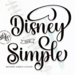 Disney Simple Font - Featured Image
