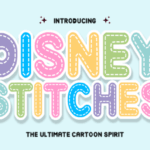 Disney Stitches Font - Featured Image