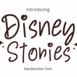 Disney Stories Font - Featured Image