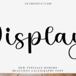 Display Font - Featured Image
