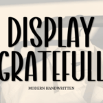 Display Gratefull Font - Featured Image