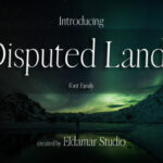 Disputed Lands Font - Featured Image