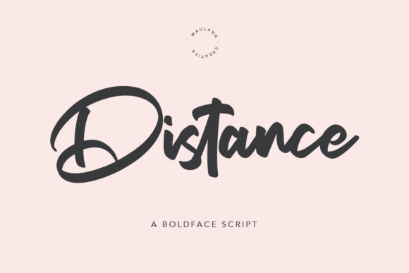 Distance Font - Featured Image