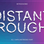 Distant Rough Font - Featured Image