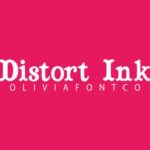 Distort Ink Font - Featured Image
