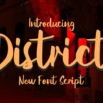 District Script Font - Featured Image