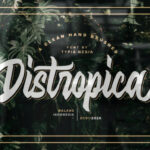 Distropica Font - Featured Image