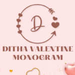 Ditha Valentine Monogram Font - Featured Image