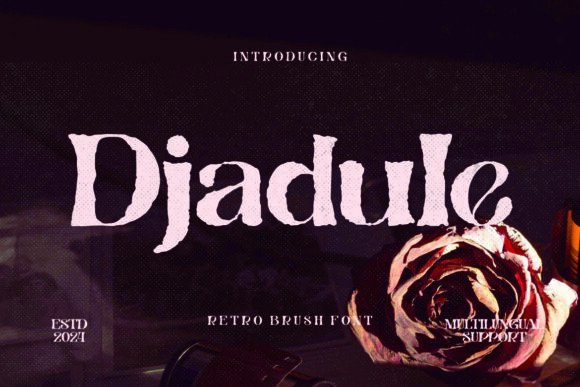 Djadule Font - Featured Image