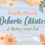 Doberto Cittatos Font - Featured Image